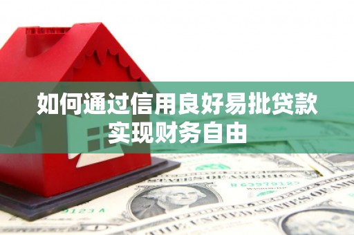 内蒙古如何通过信用良好易批贷款实现财务自由