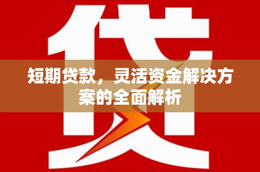 内蒙古短期贷款，灵活资金解决方案的全面解析