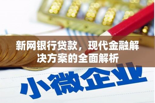 内蒙古新网银行贷款，现代金融解决方案的全面解析