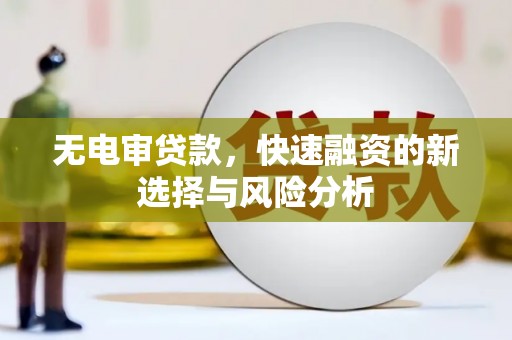 内蒙古无电审贷款，快速融资的新选择与风险分析